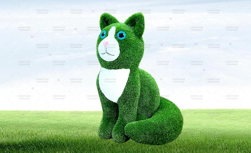 КОТИК с пушистым хвостом